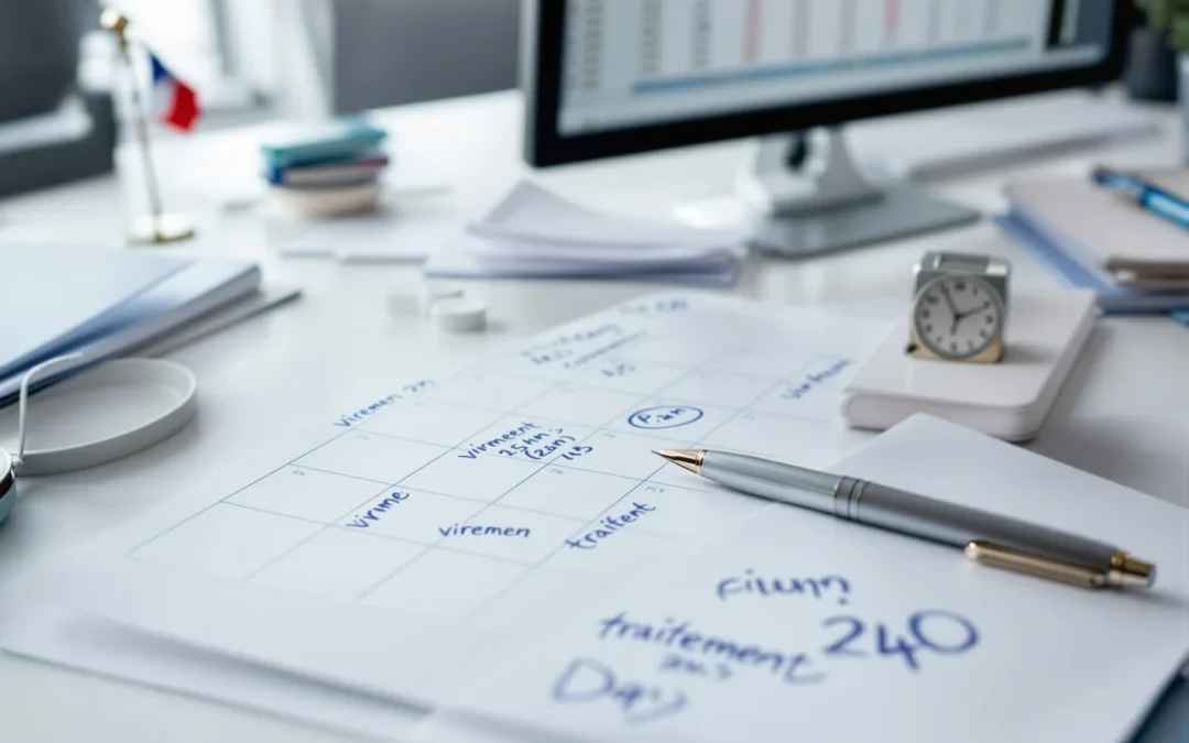 calendrier paie fonctionnaire