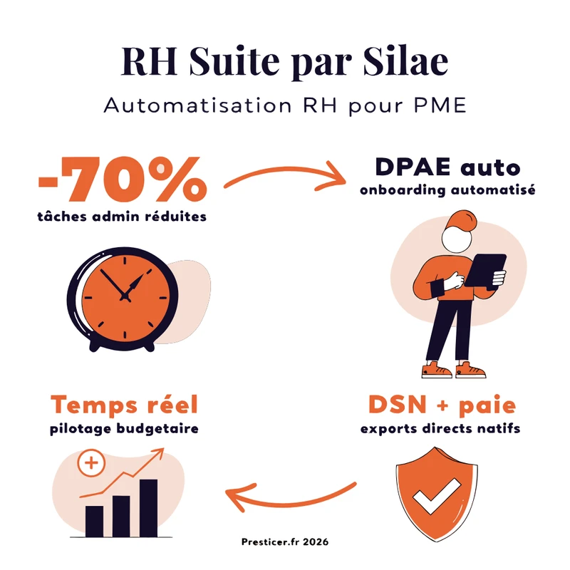 infographie RH Suite par Silae — Presticer