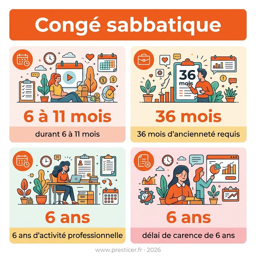 Infographie — congé sabbatique