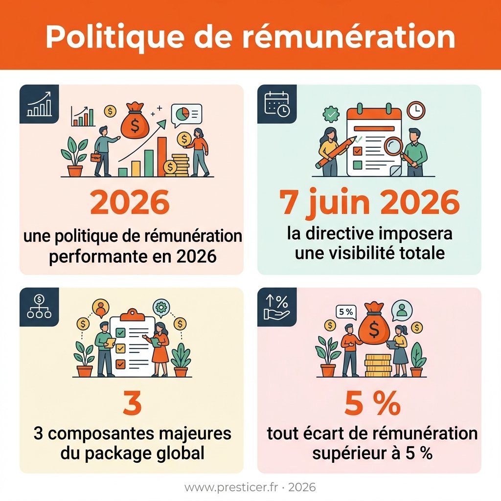 Infographie — politique de rémunération